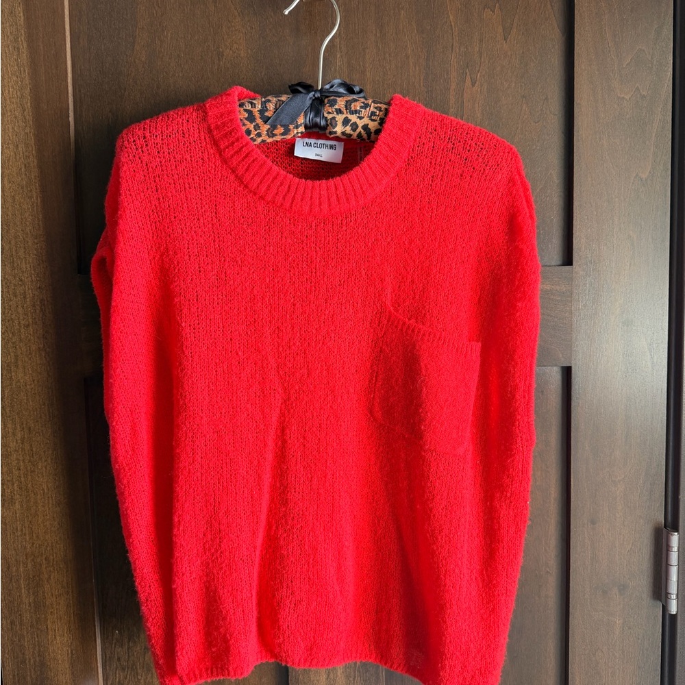 ❌ SOLD ❌ LNA Red Sweater